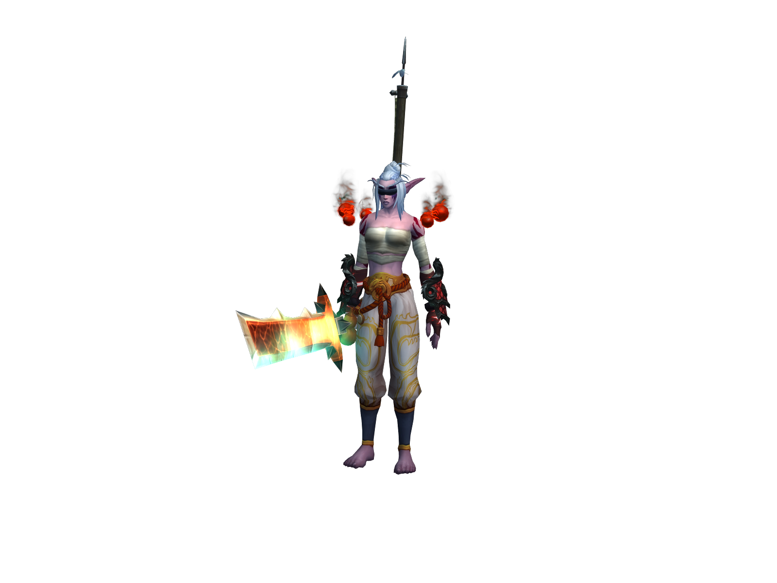 Mêrcÿ 3D character render