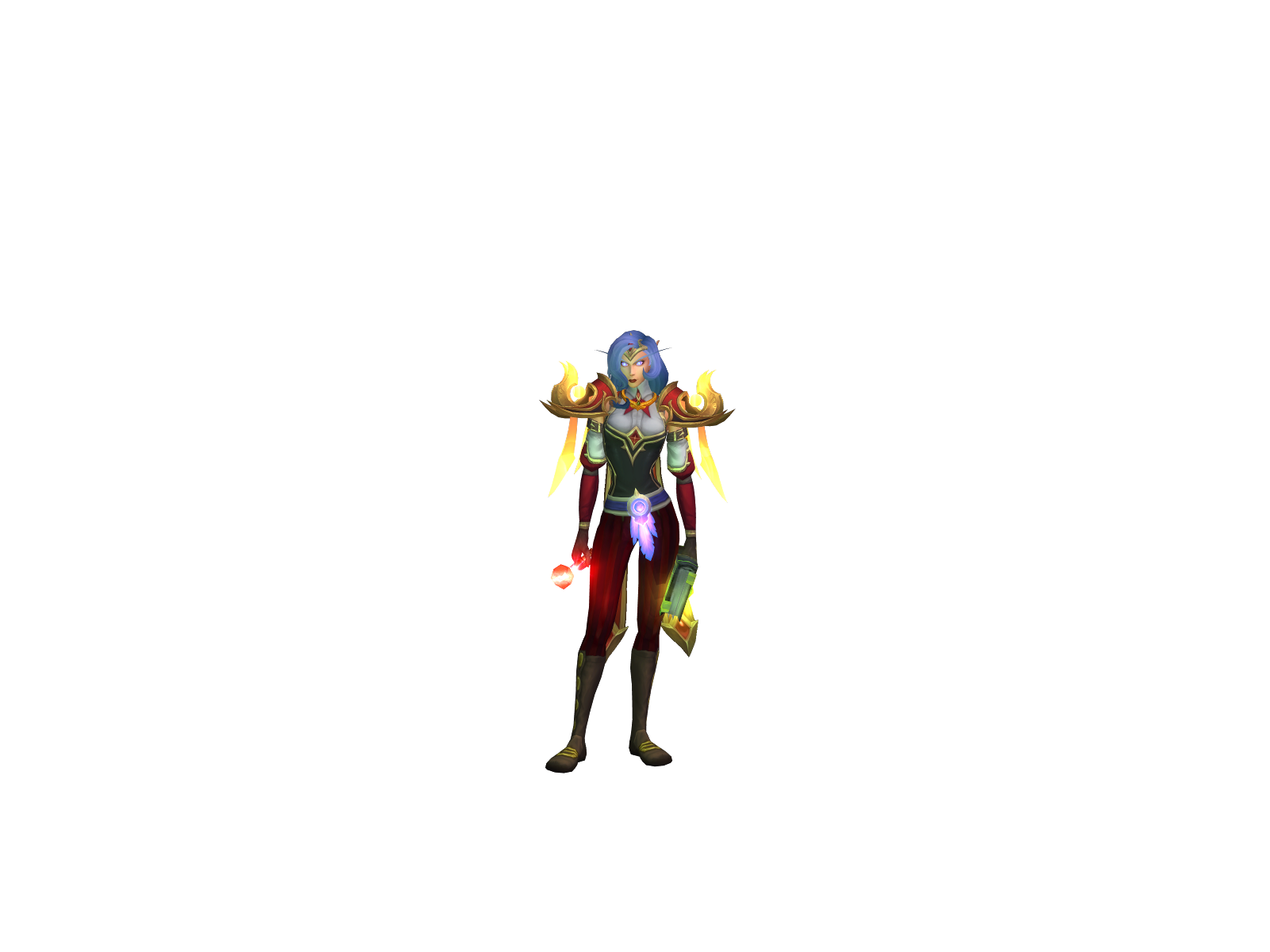 Magicunit 3D character render