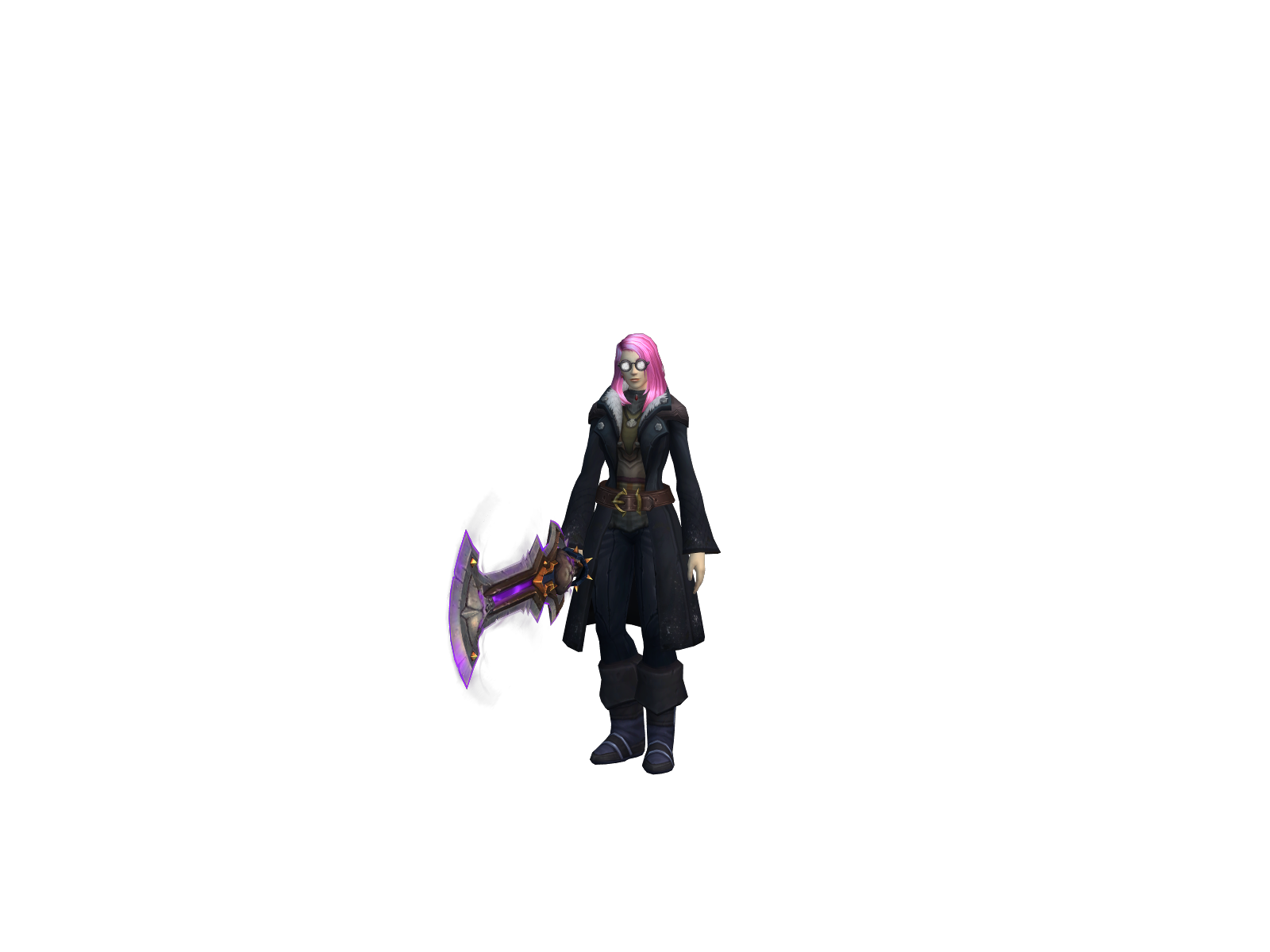 Daistars 3D character render