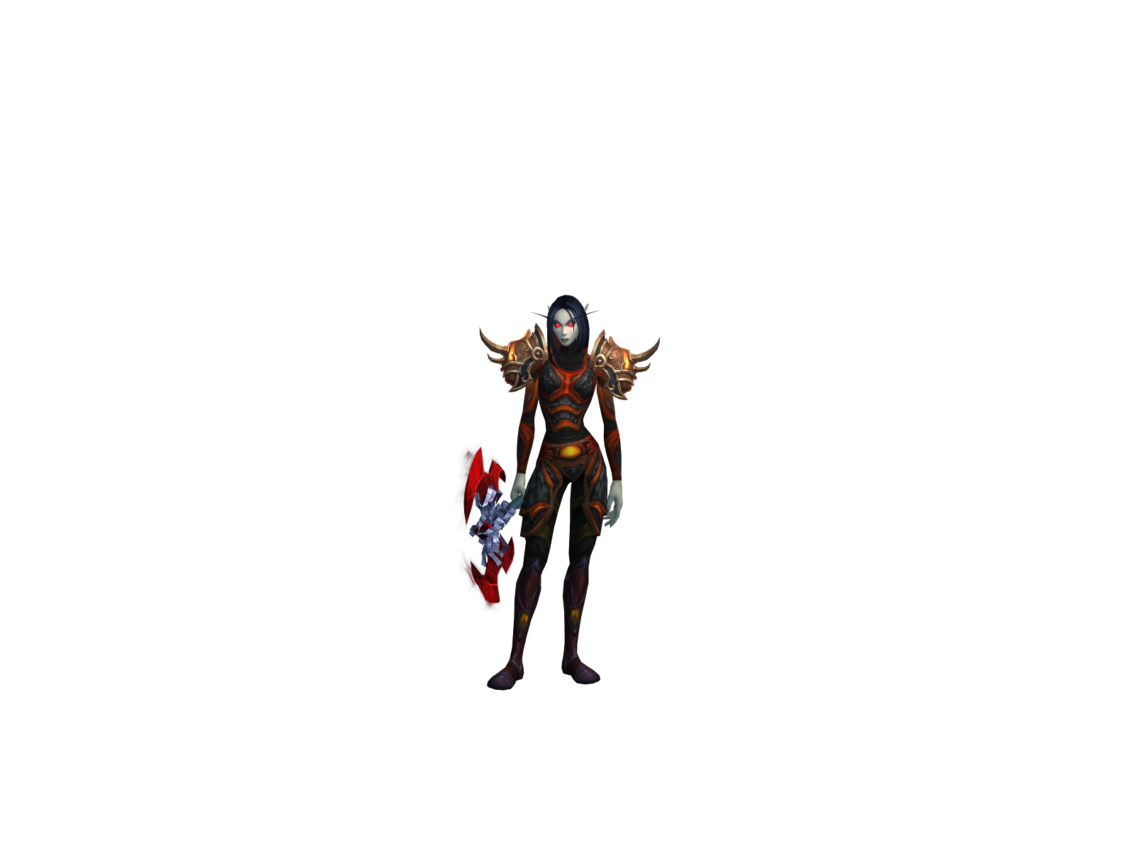 Thóra 3D character render