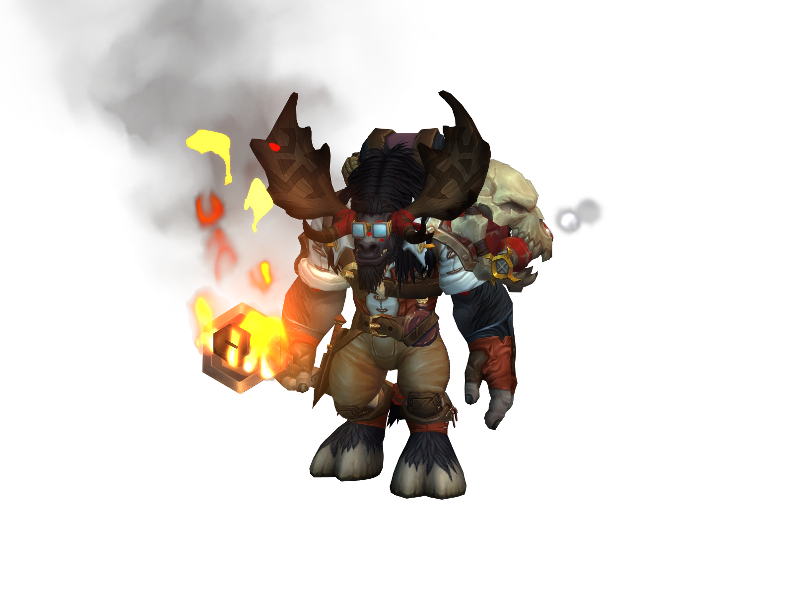 Gonedae 3D character render