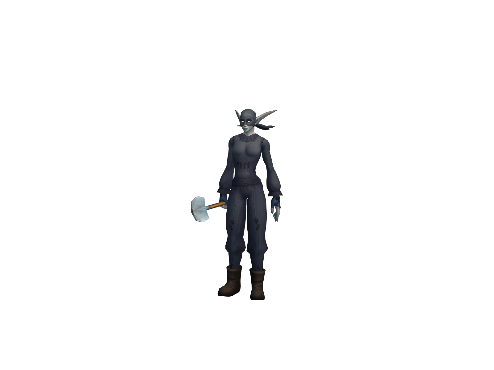 Starfuks 3D character render