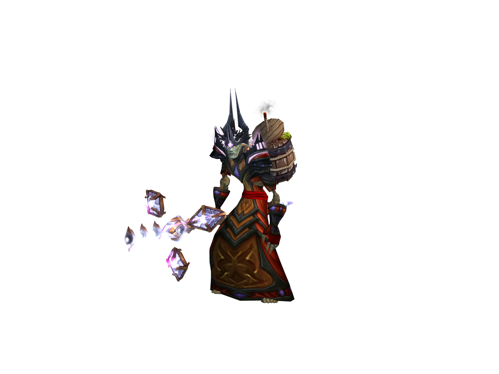 Blackskyz 3D character render