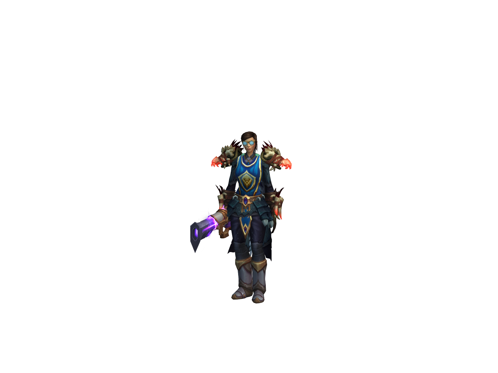 Lilhehe 3D character render
