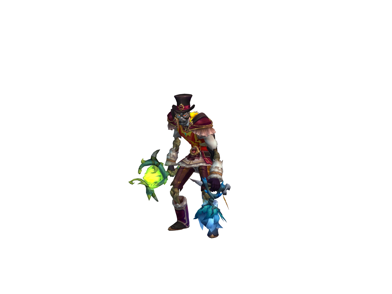 Gluwop 3D character render