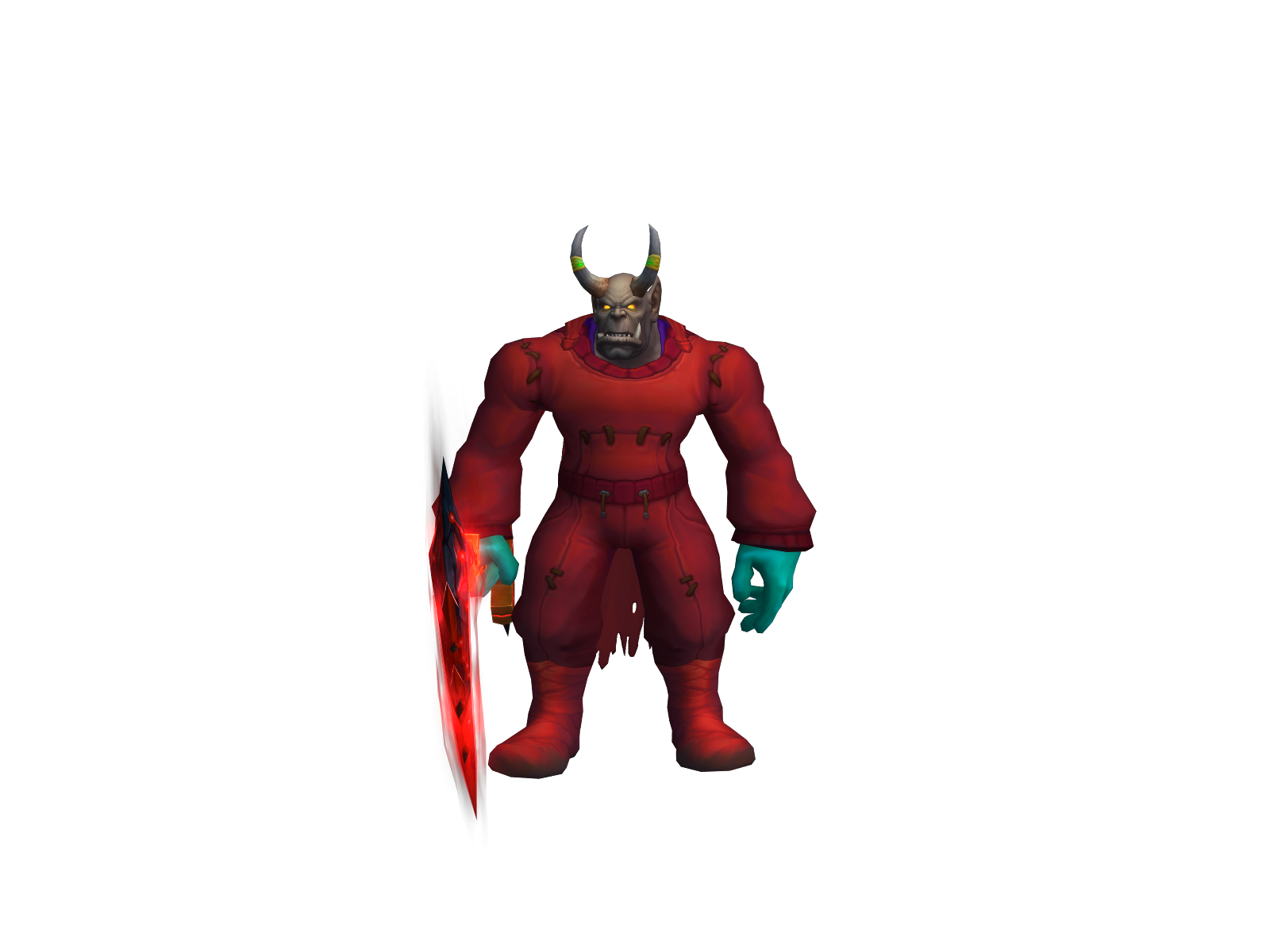Thetet 3D character render