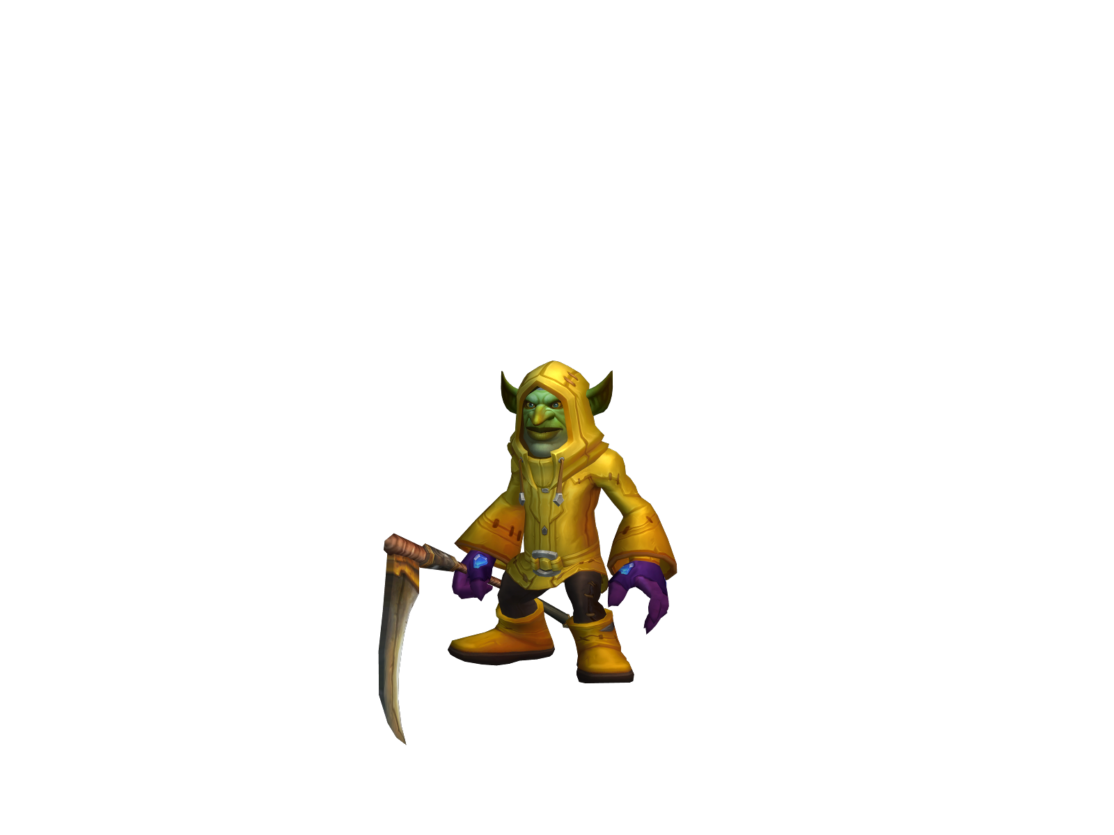 Munkfruit 3D character render
