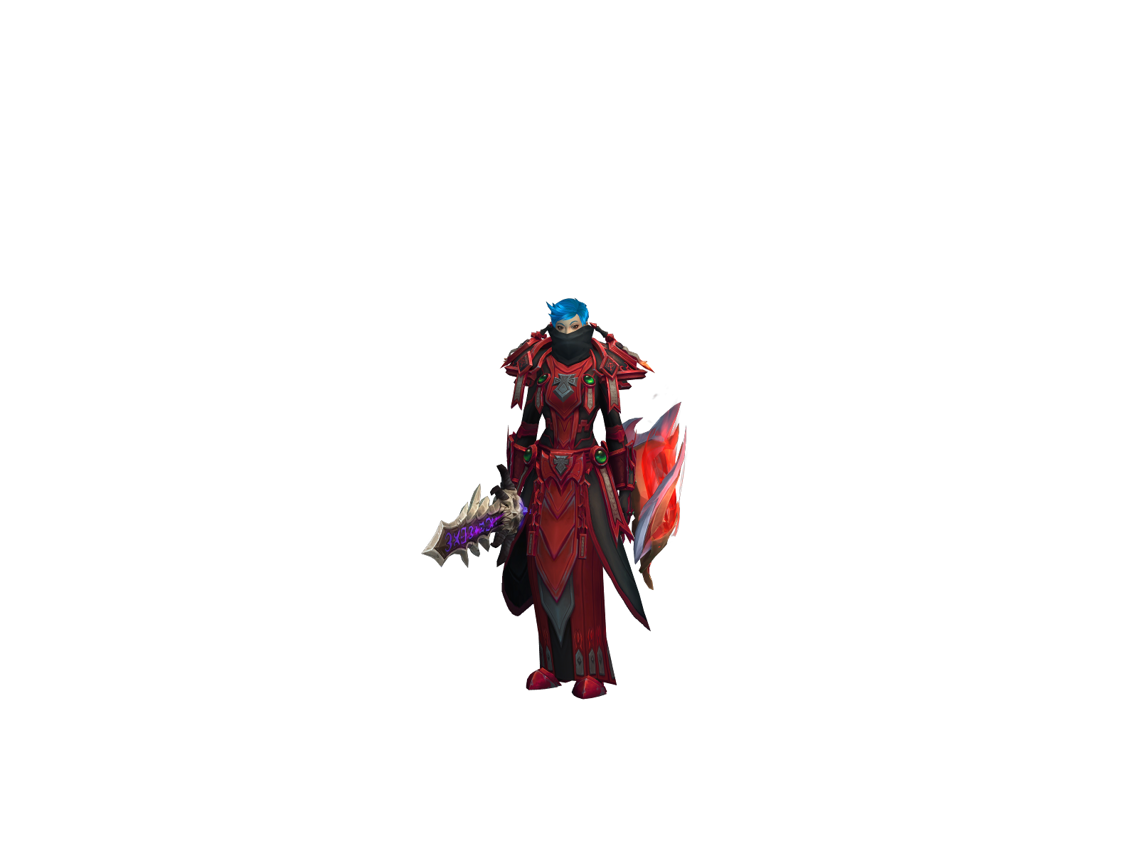 Galè 3D character render