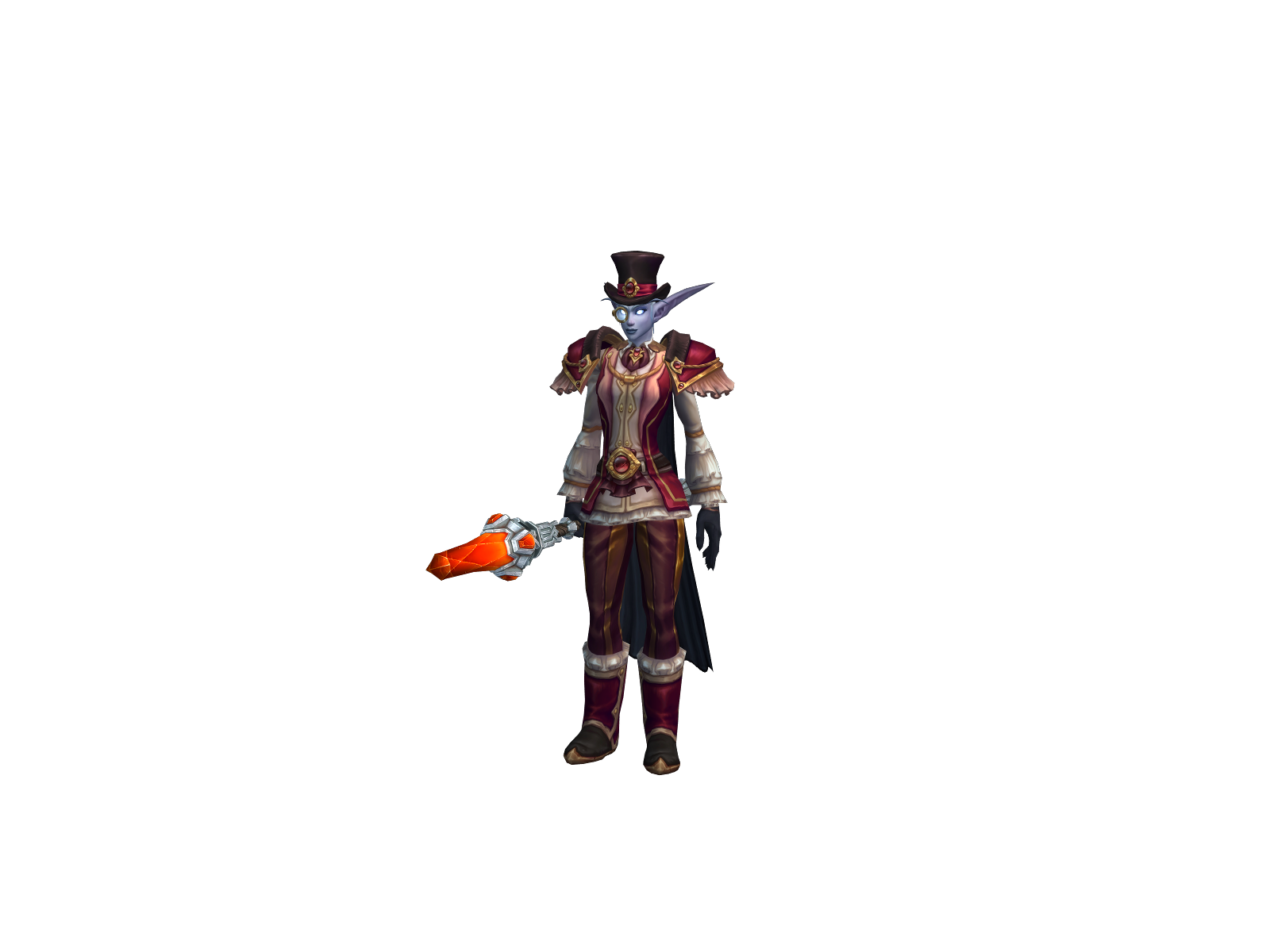 Azrohana 3D character render