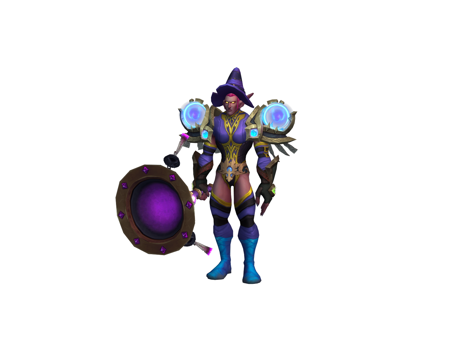 Yabiri 3D character render