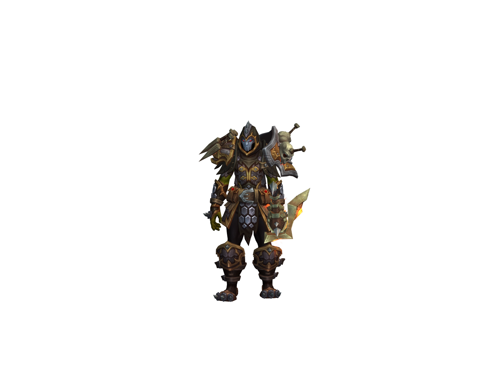 Sylvanazlf 3D character render