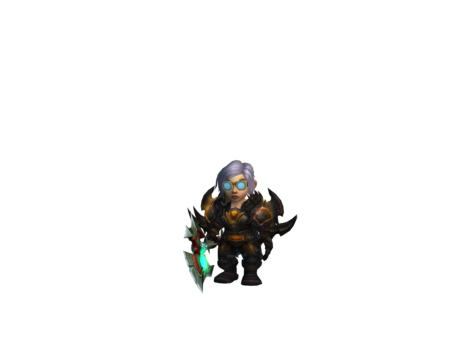 Leapxoz 3D character render