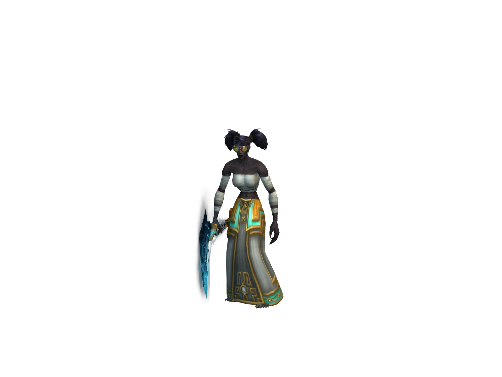 Ouyangnana 3D character render