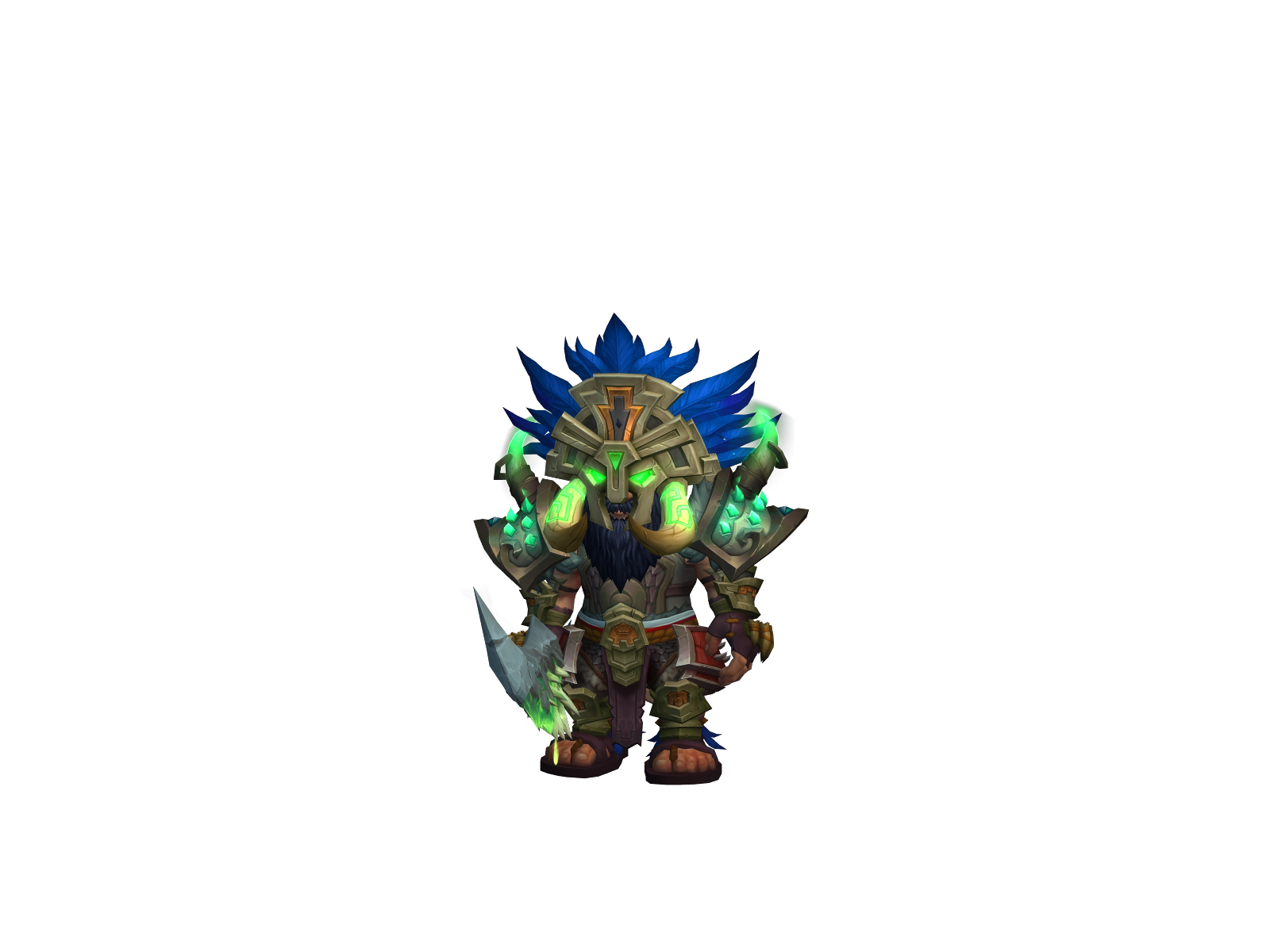 Parrysanders 3D character render