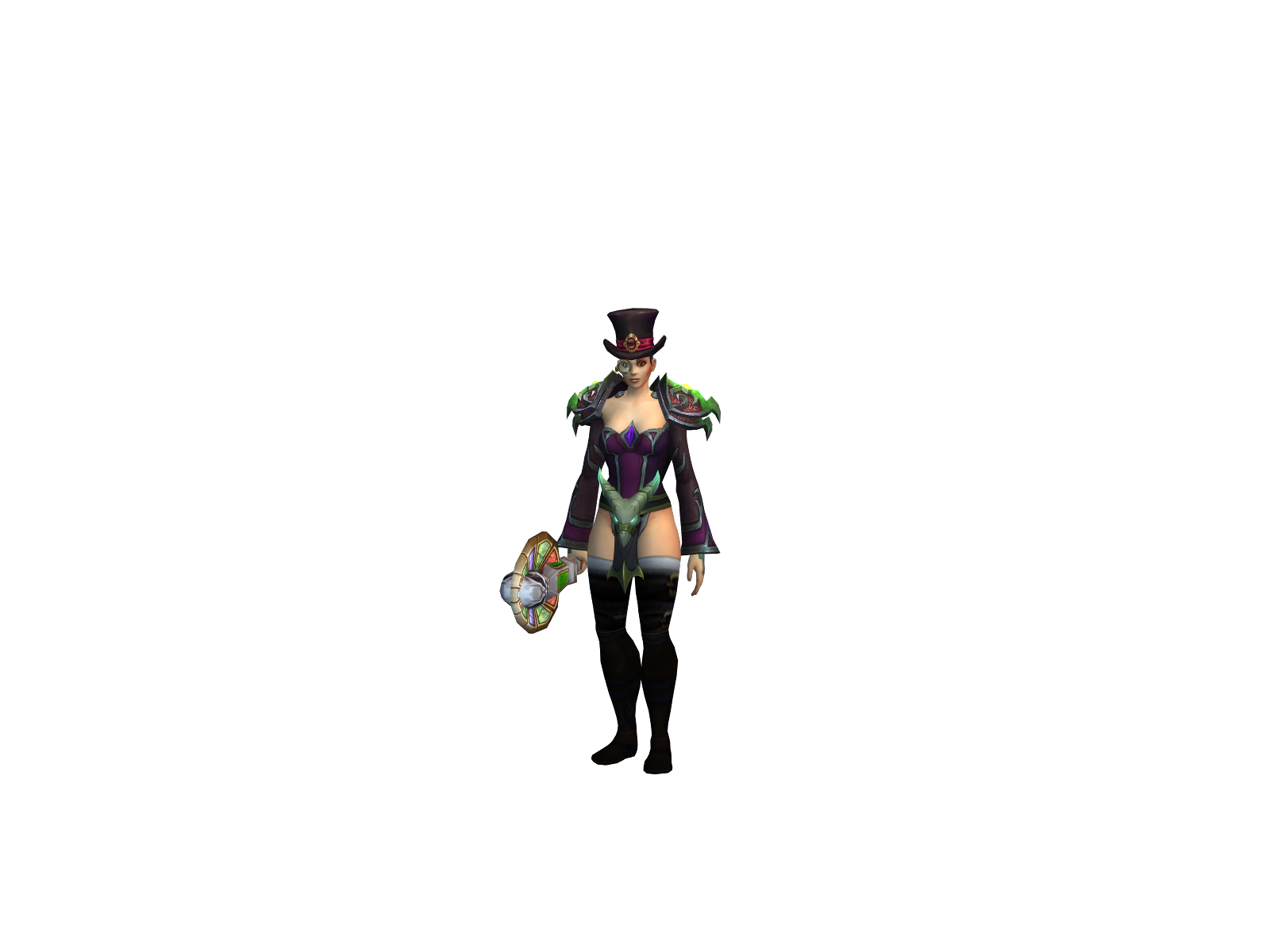 Peyah 3D character render