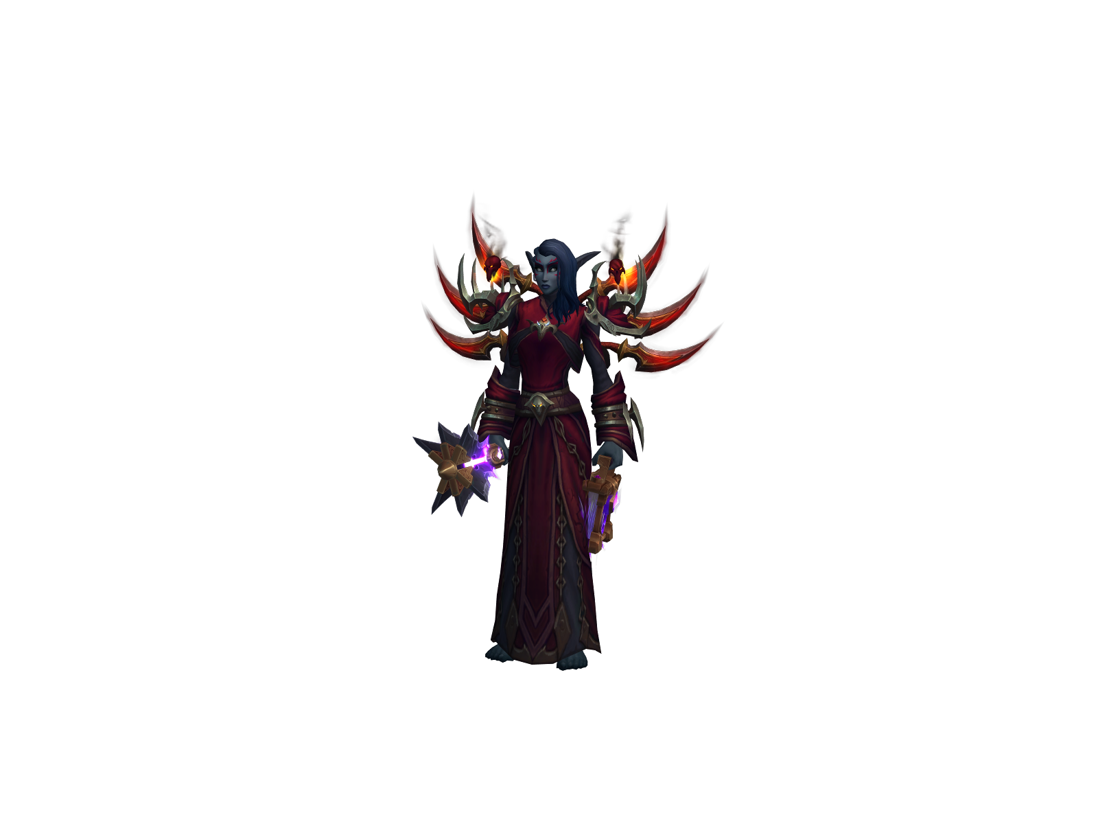 Morgral 3D character render