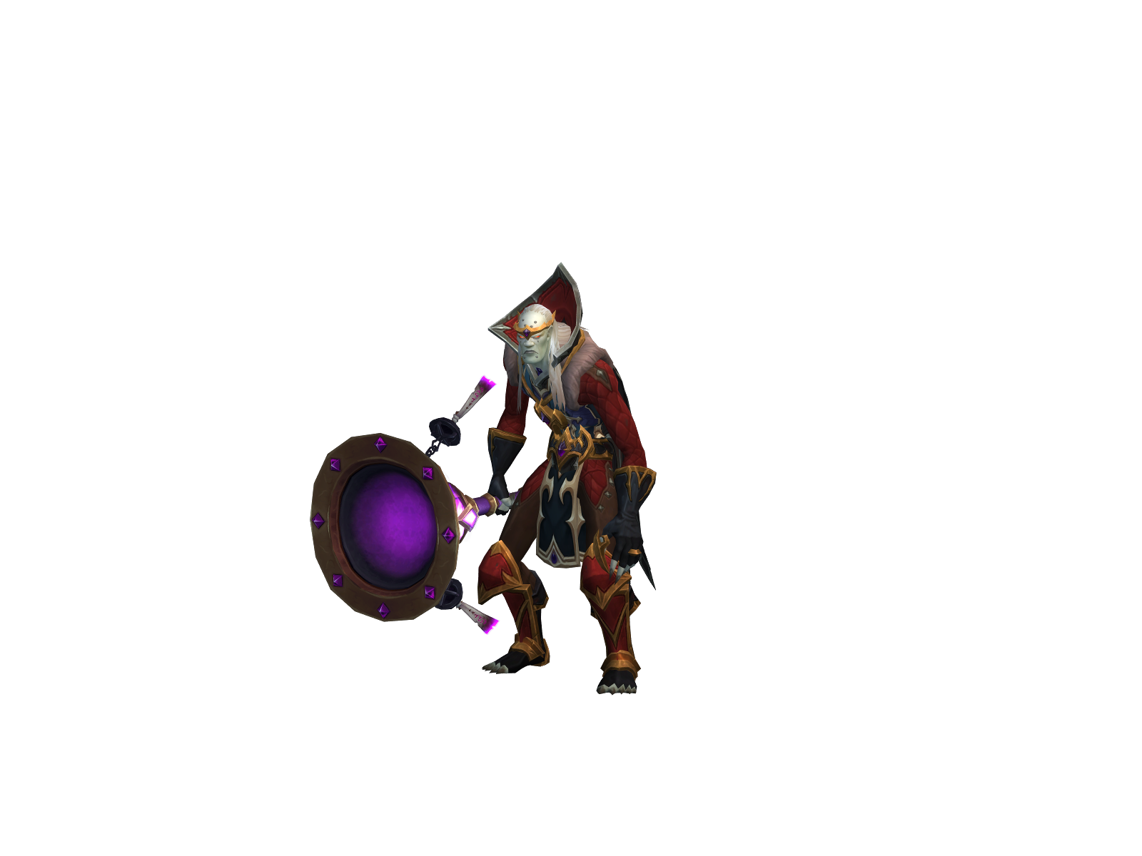 Undeadprïest 3D character render