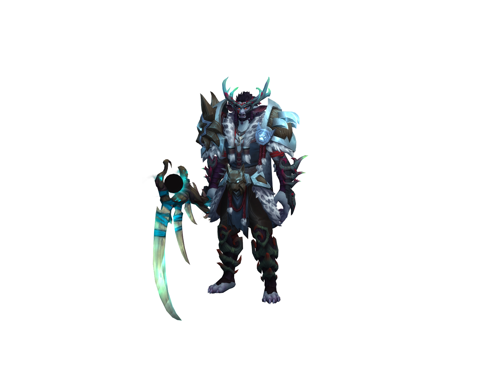 Daenjur 3D character render