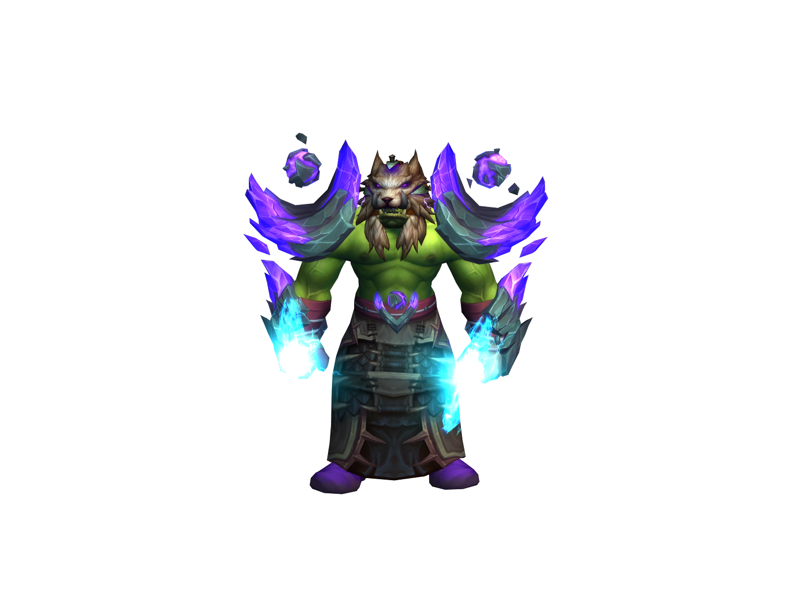 Shamanigaans 3D character render