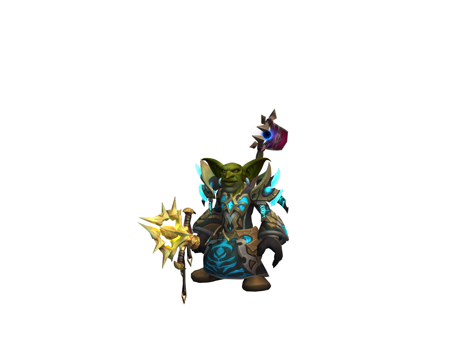 Fathernev 3D character render