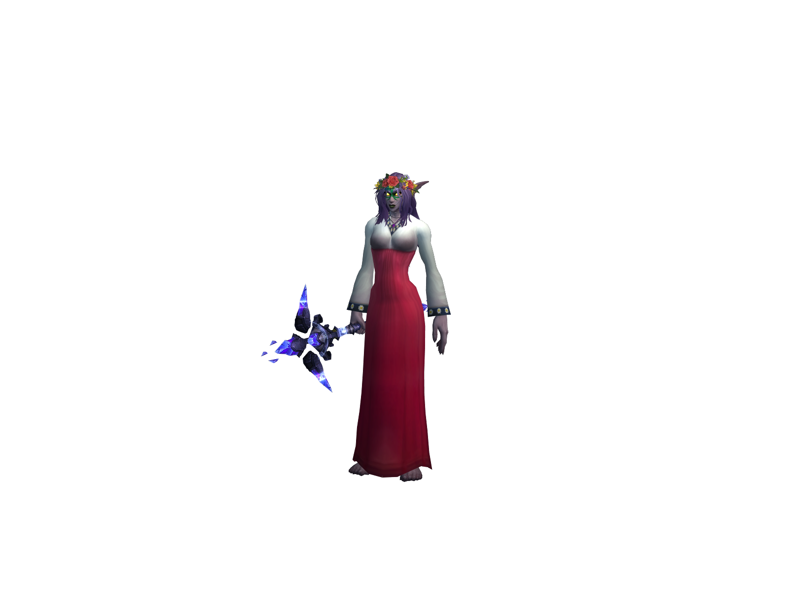 Vedo 3D character render