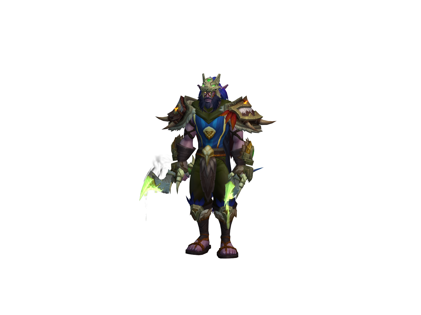 Blackbottle 3D character render
