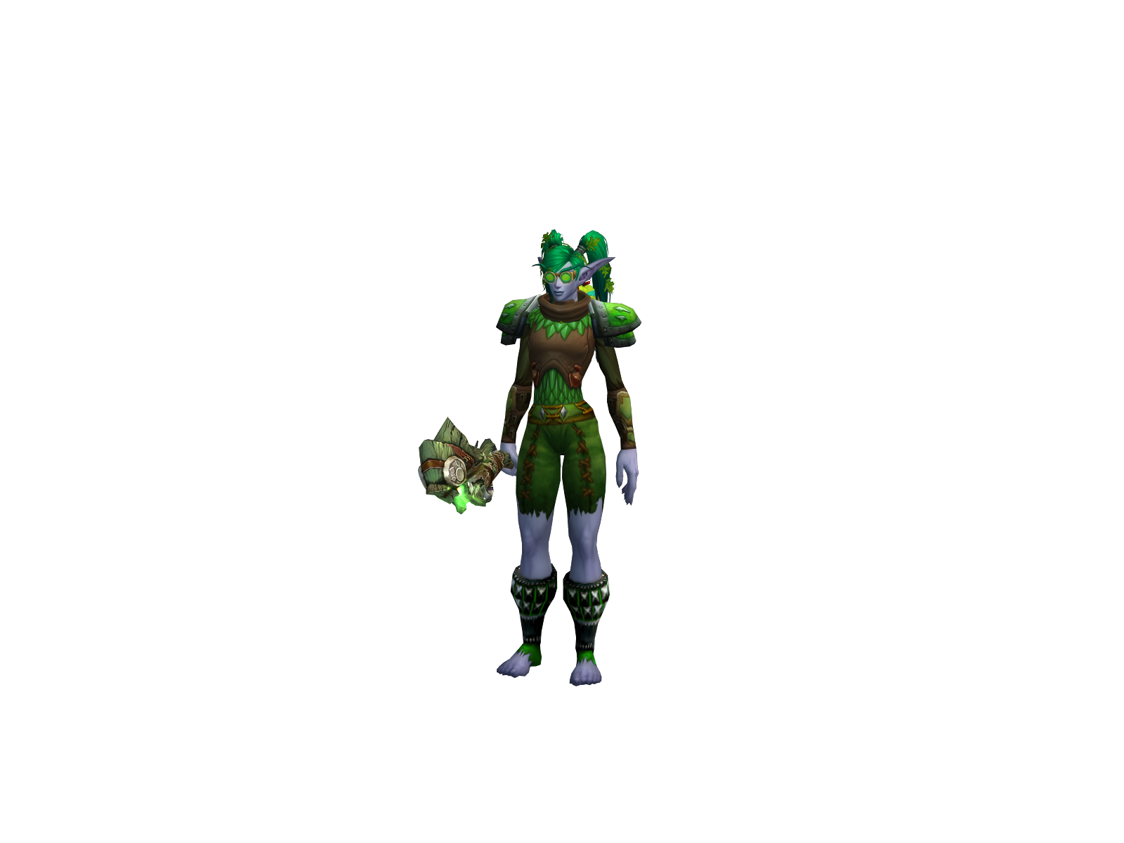 Azeah 3D character render