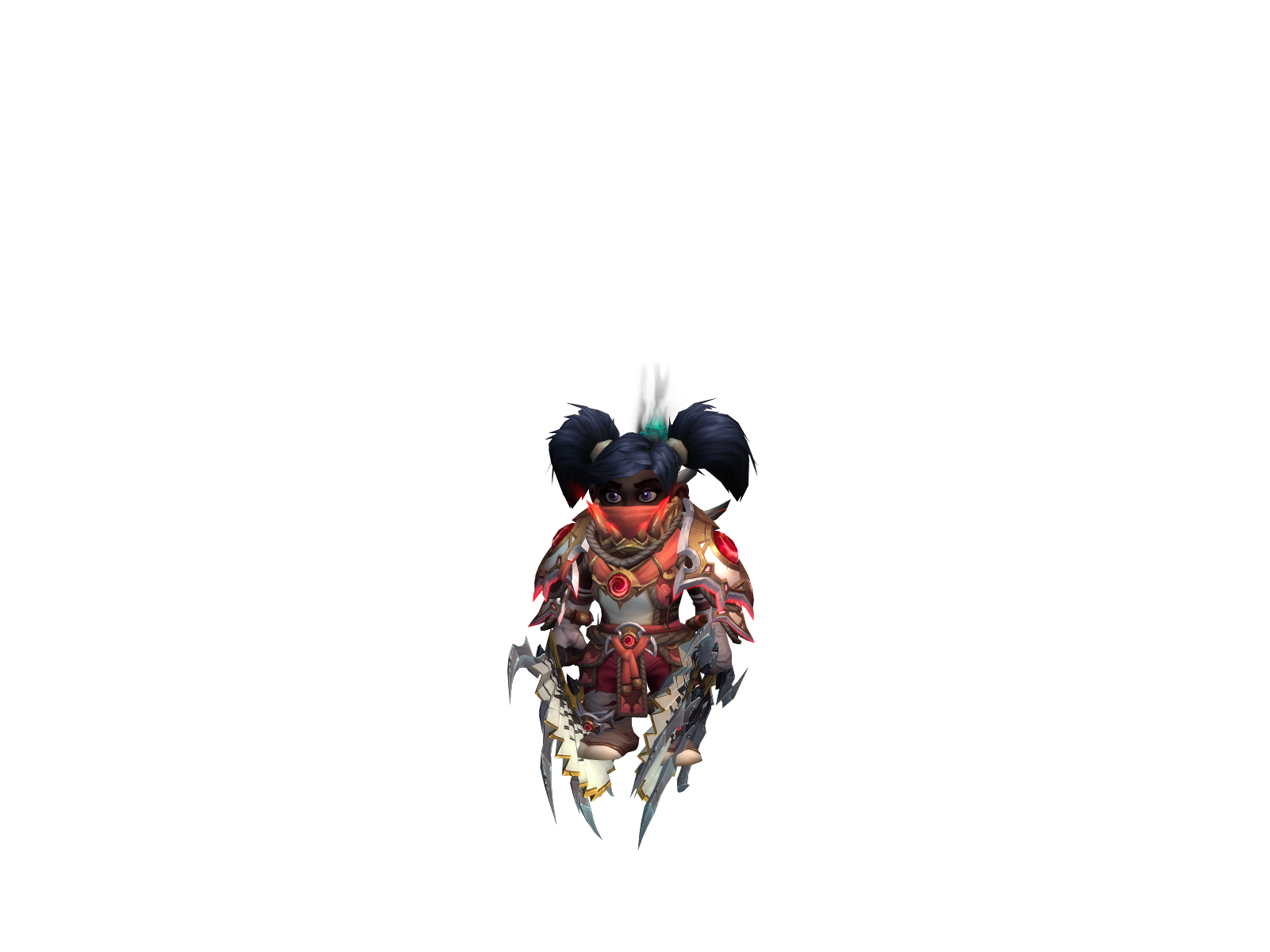 Fistinhootie 3D character render