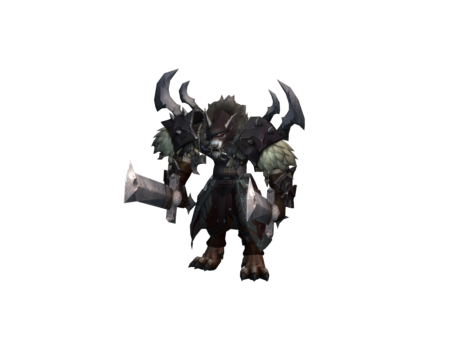 Alastòr 3D character render