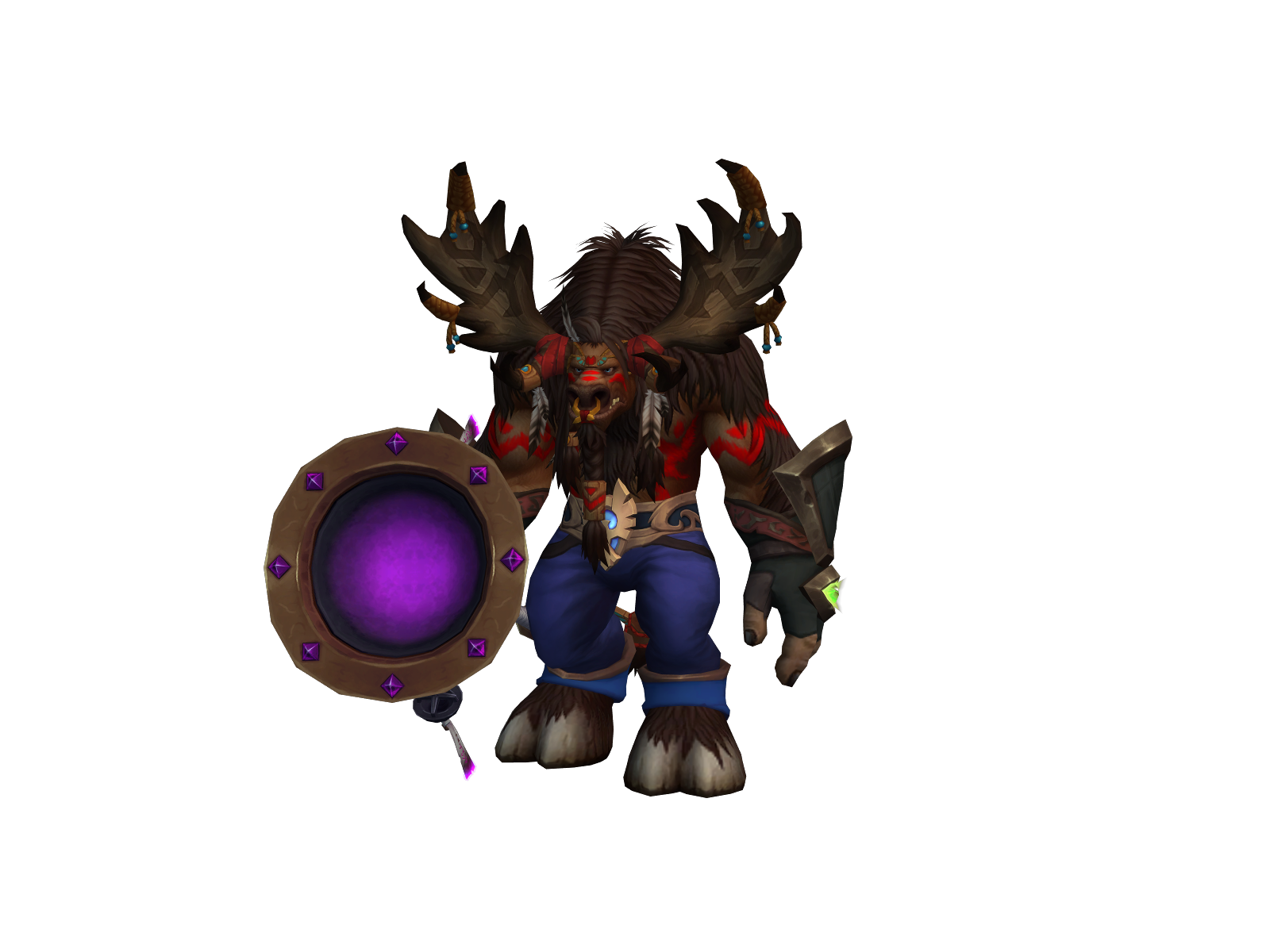 Taurën 3D character render