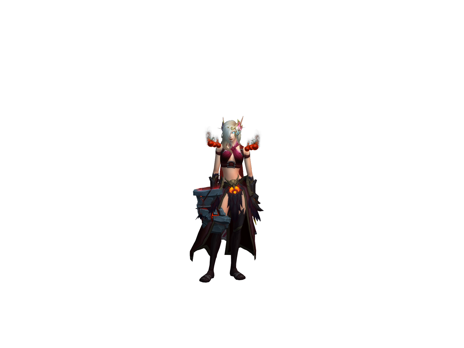 Rckirs 3D character render