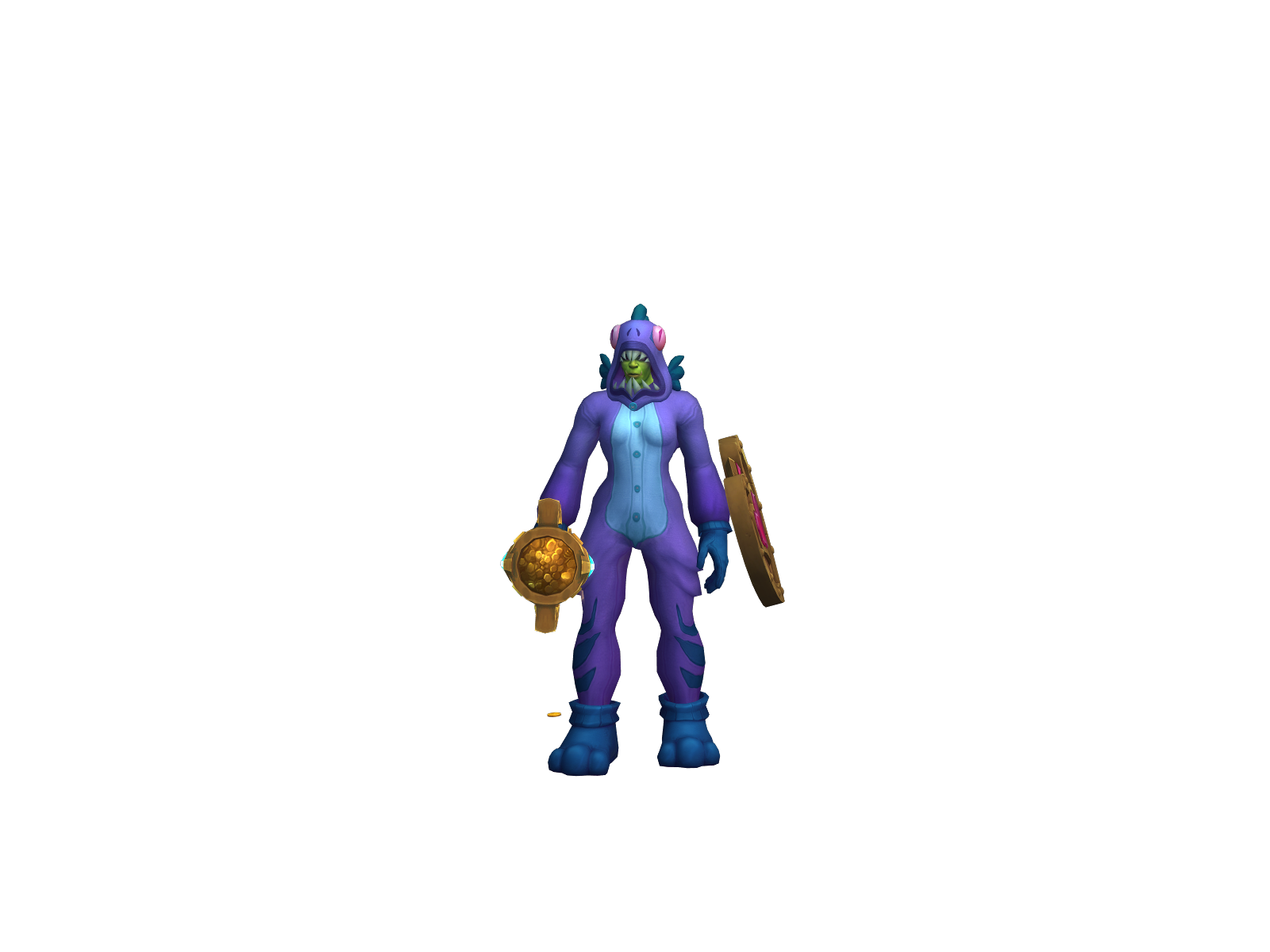 Orcshamy 3D character render