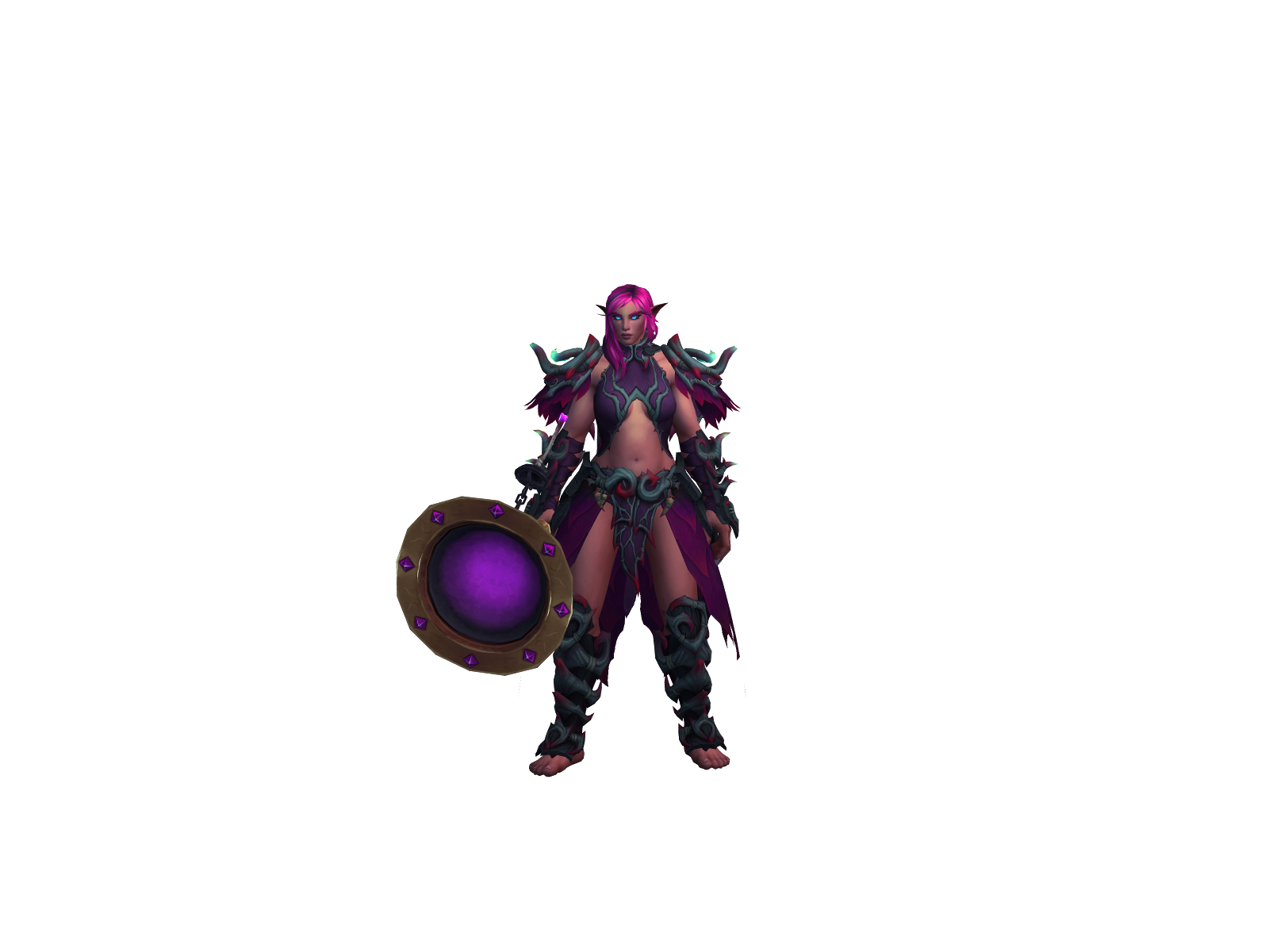 Boutamarde 3D character render