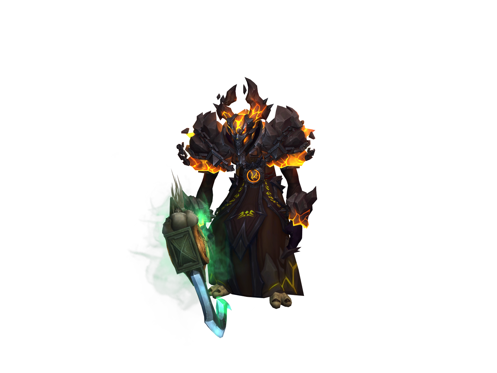 Flamazos 3D character render