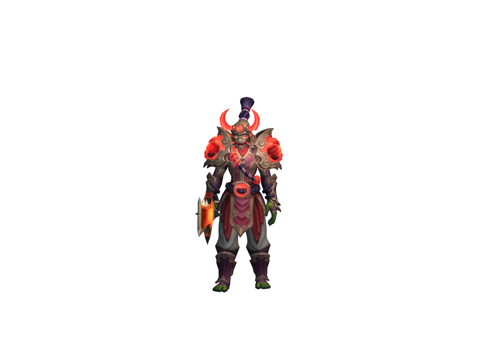 Incaplul 3D character render