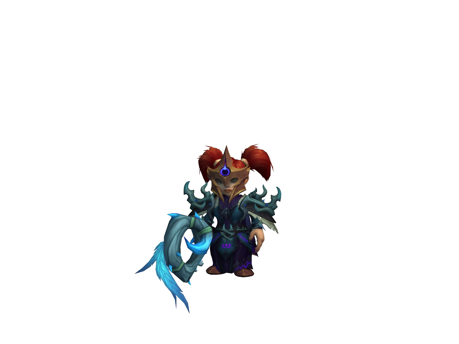 Cutieclark 3D character render