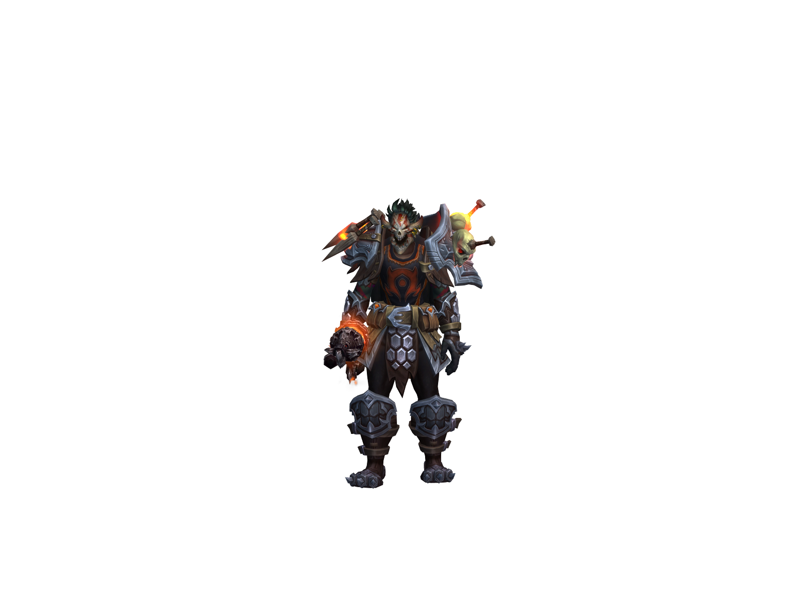 Deathbyàrrow 3D character render