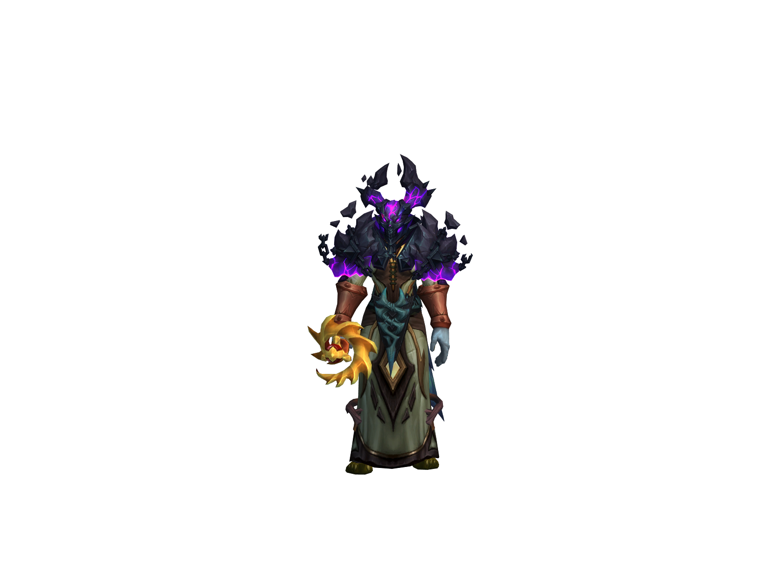 Soulguzler 3D character render