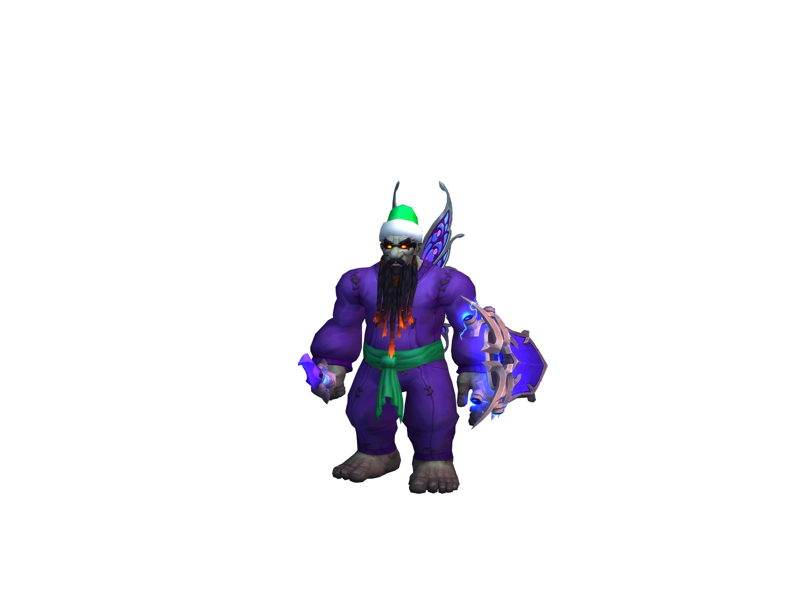 Precogfairy 3D character render