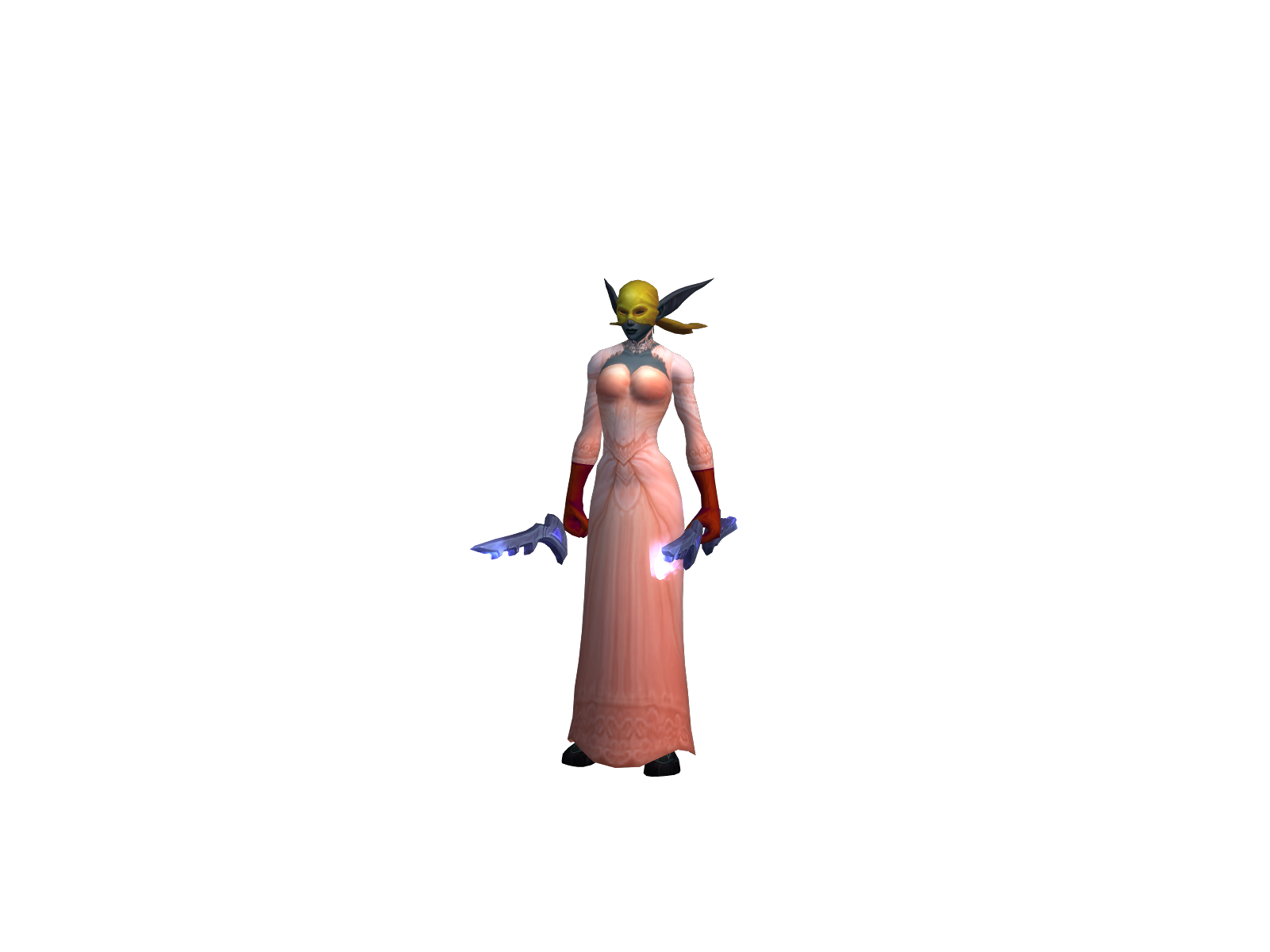 Tiptoe 3D character render