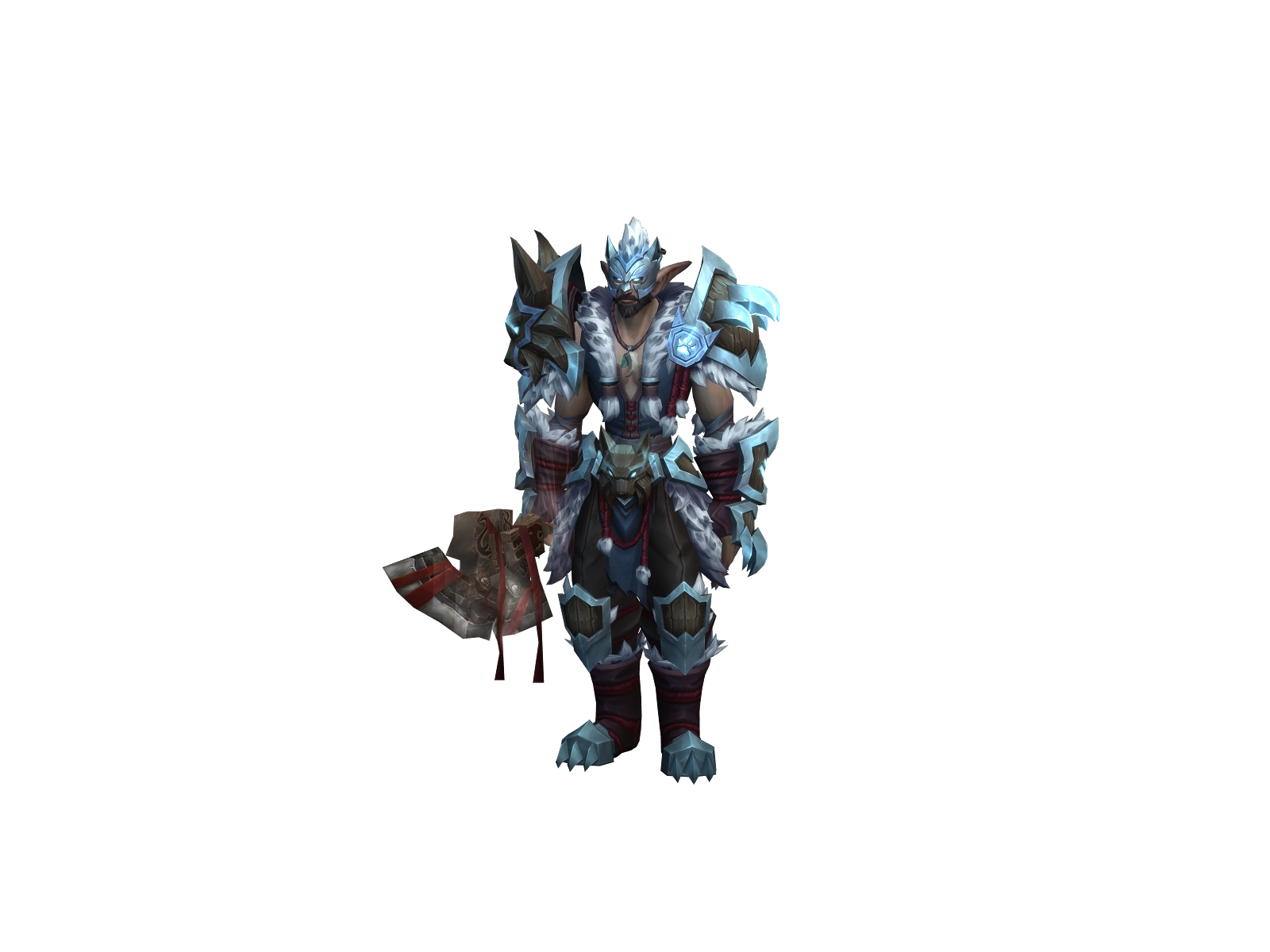 Bpressure 3D character render