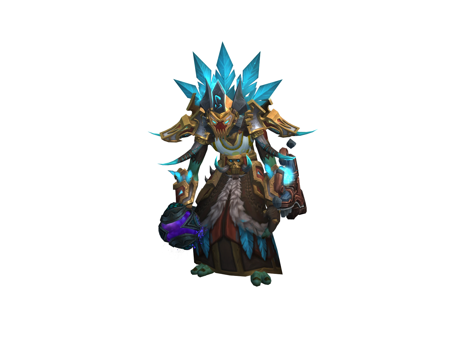 Shàmßulance 3D character render