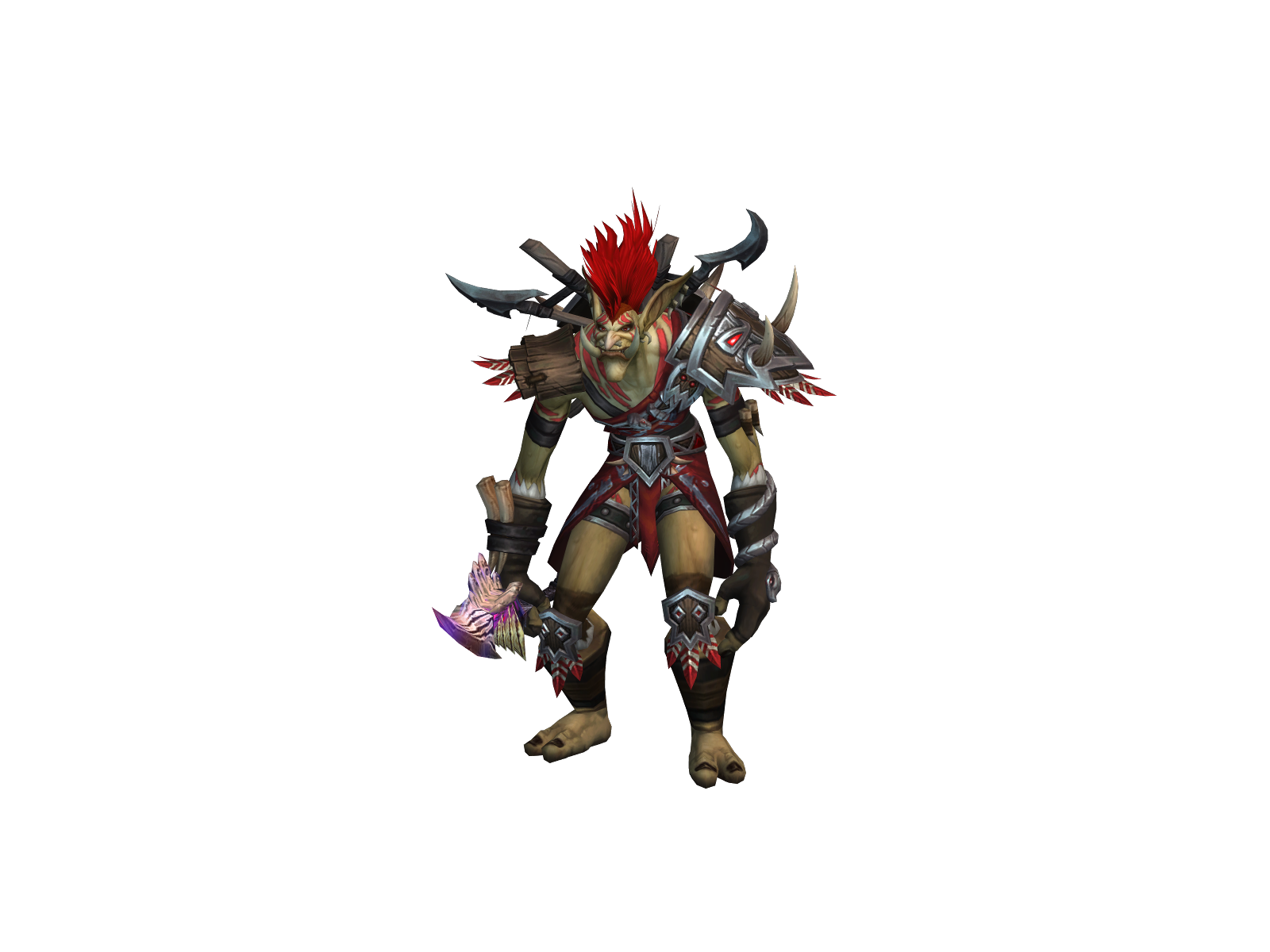 Drezbrezka 3D character render