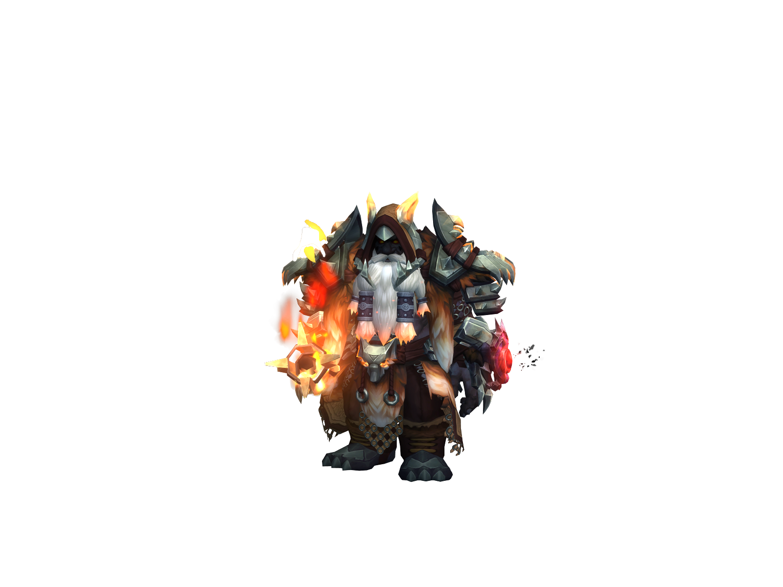 Shamwowe 3D character render