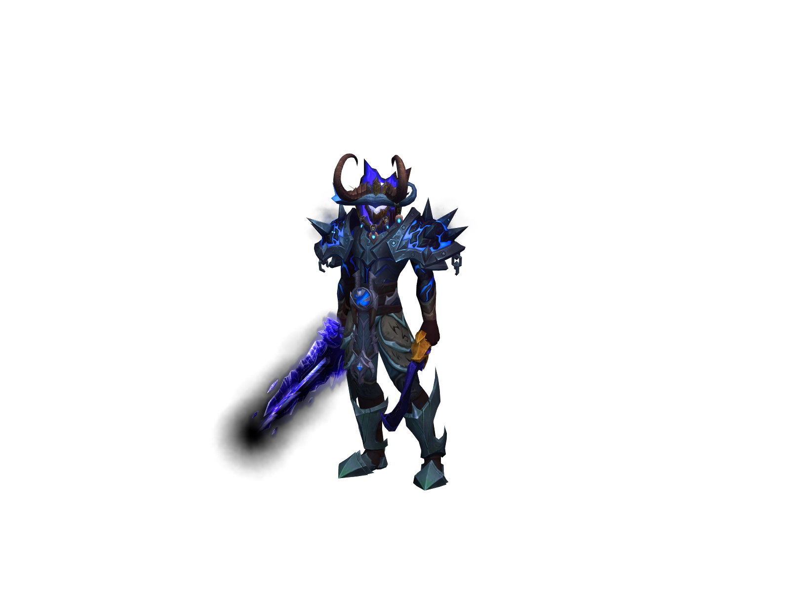 Burningflame 3D character render