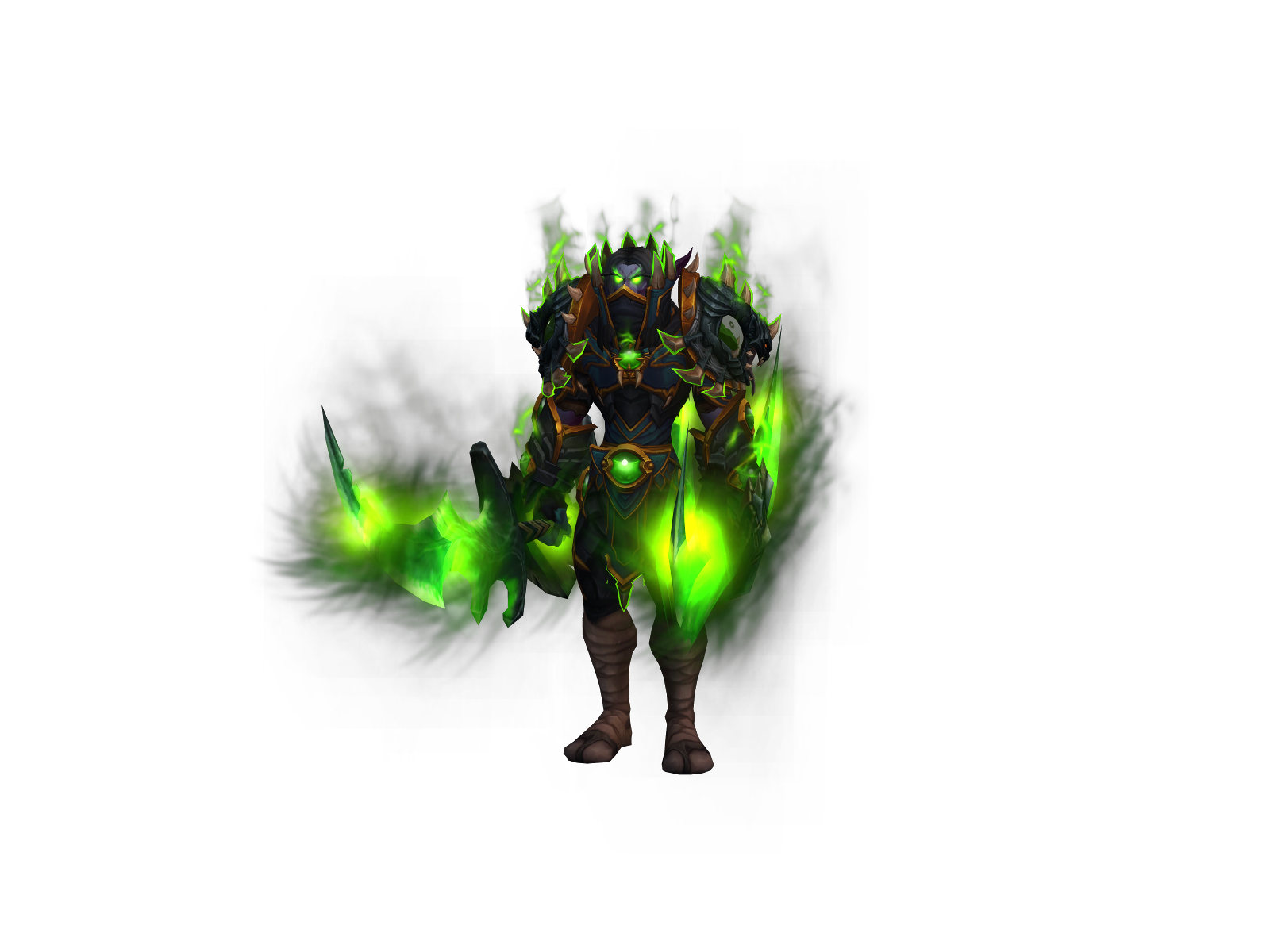 Nefaríous 3D character render