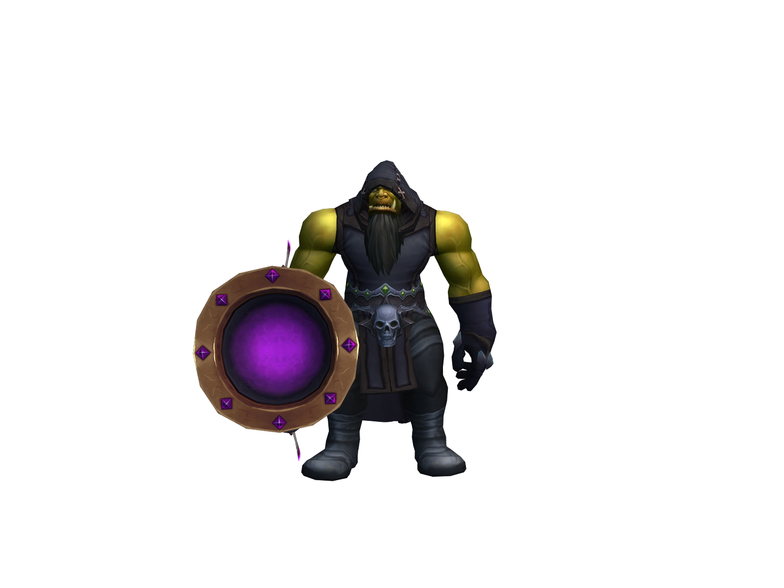 Thugging 3D character render