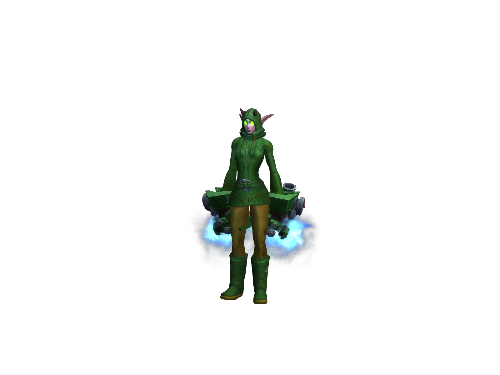 Hitoya 3D character render