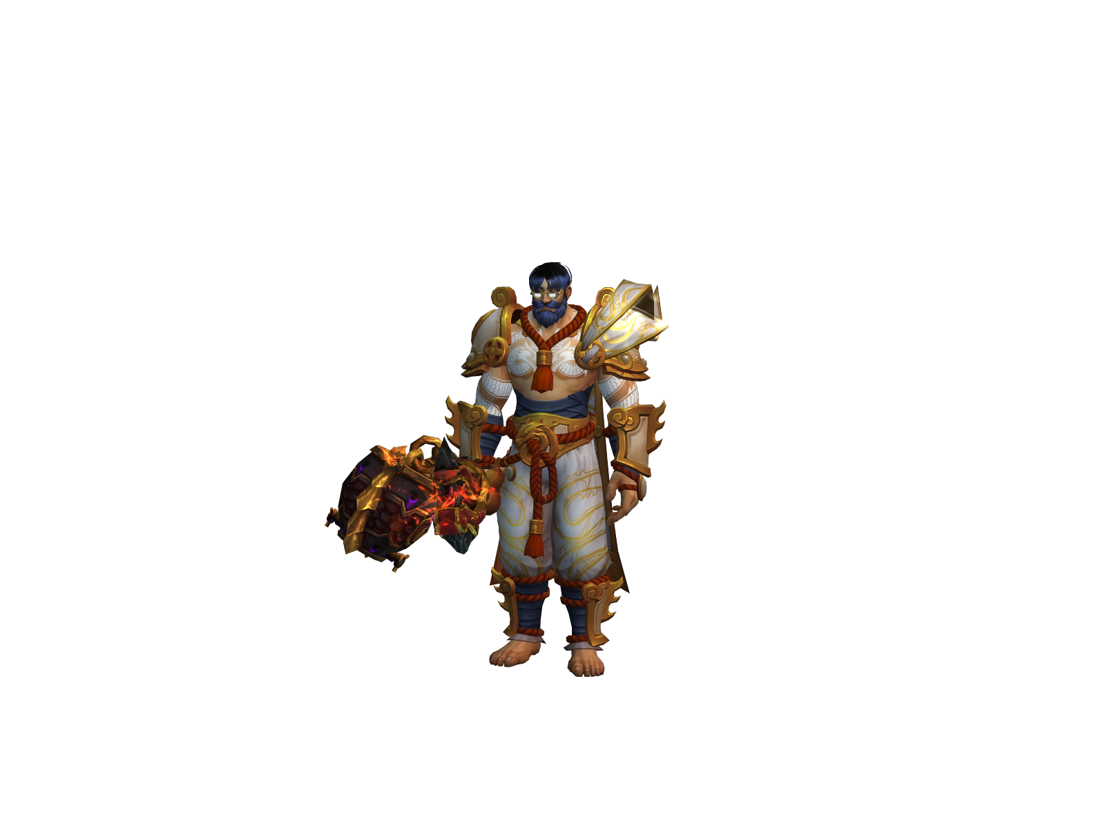 Tenpho 3D character render