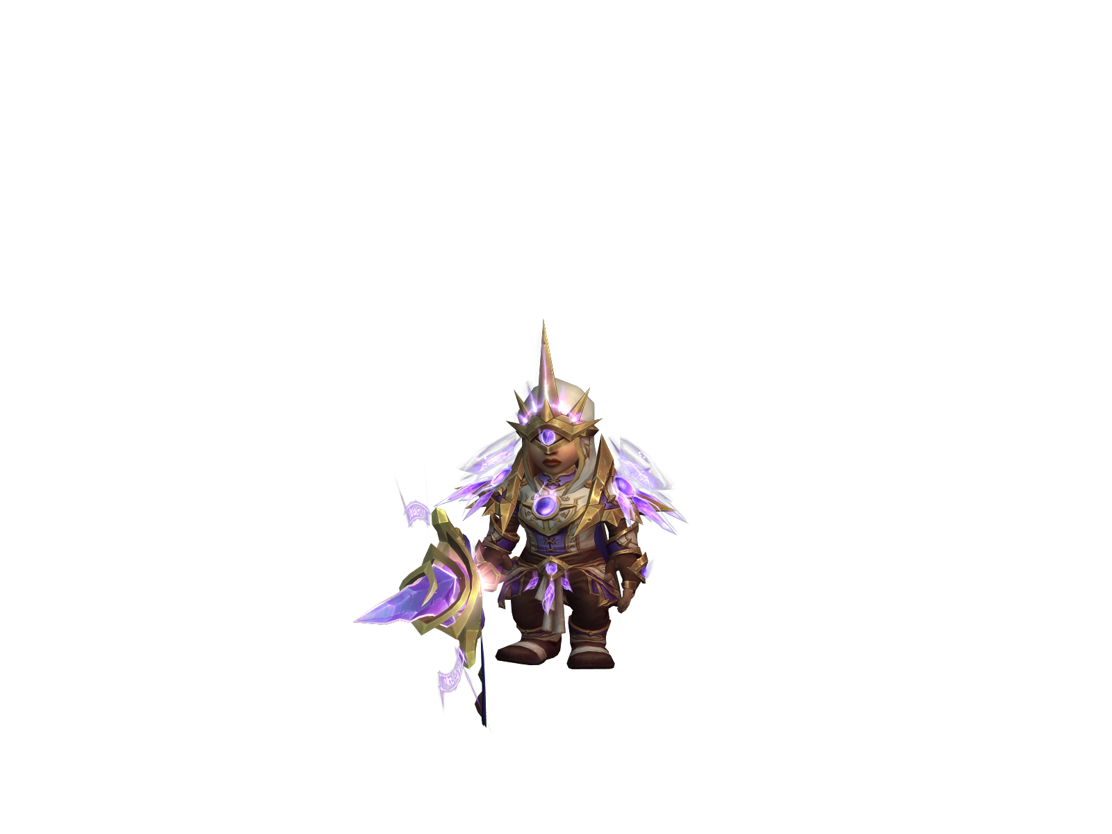 Zorage 3D character render
